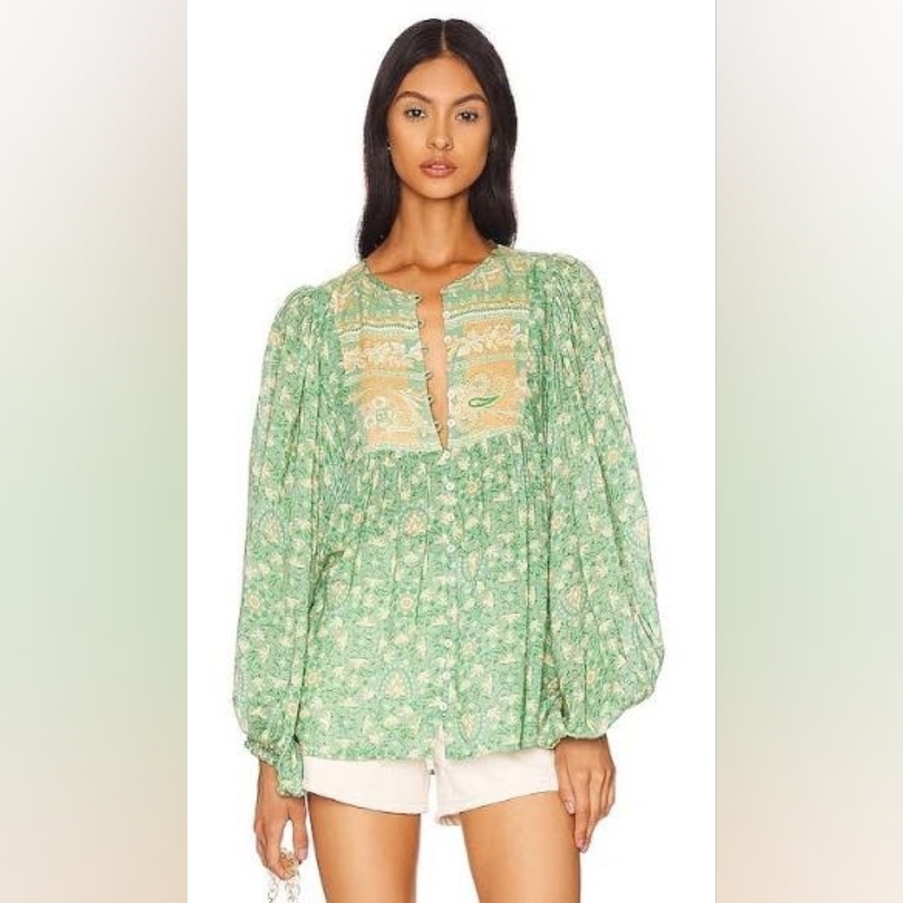 Spell Madam Peacock Blouse